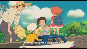 Ponyo Agrees for Breastfeeding woman to have soup